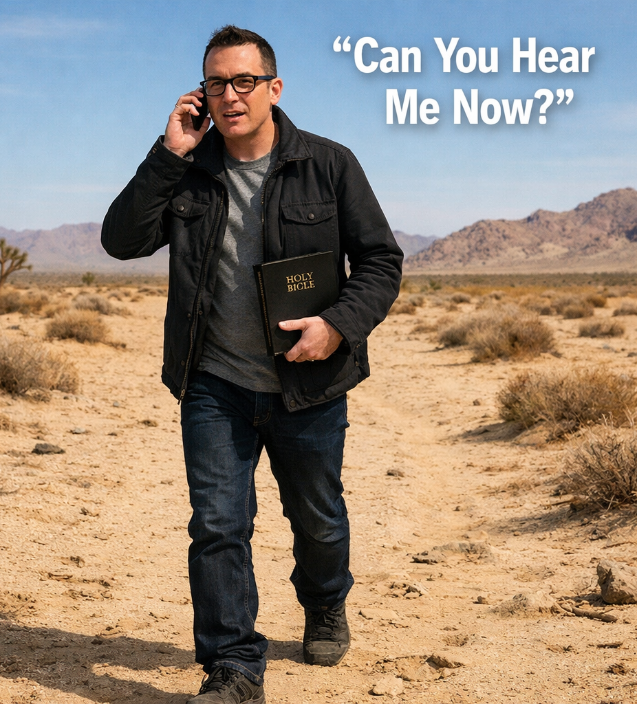 Original artwork for Can You Hear Me Now?