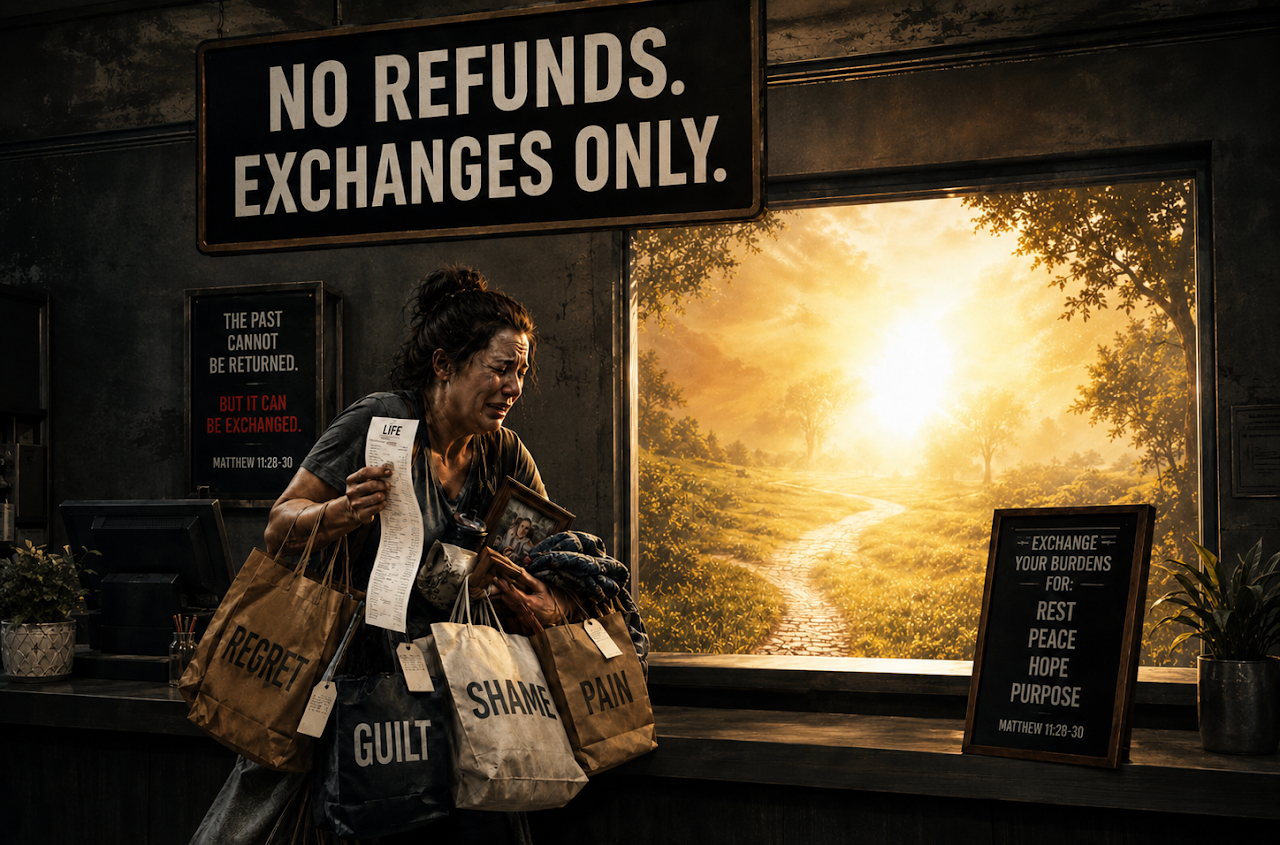 Original artwork for No Refunds, Exchanges Only!
